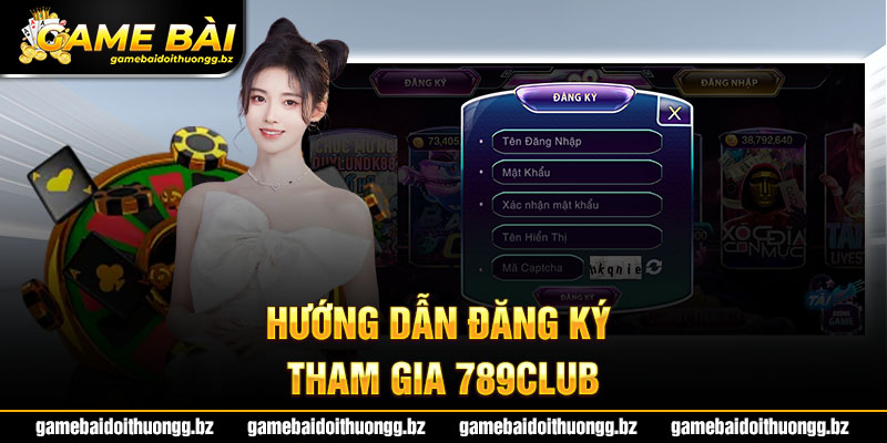 Hướng dẫn các bước tạo tài khoản cá cược tại 789Club